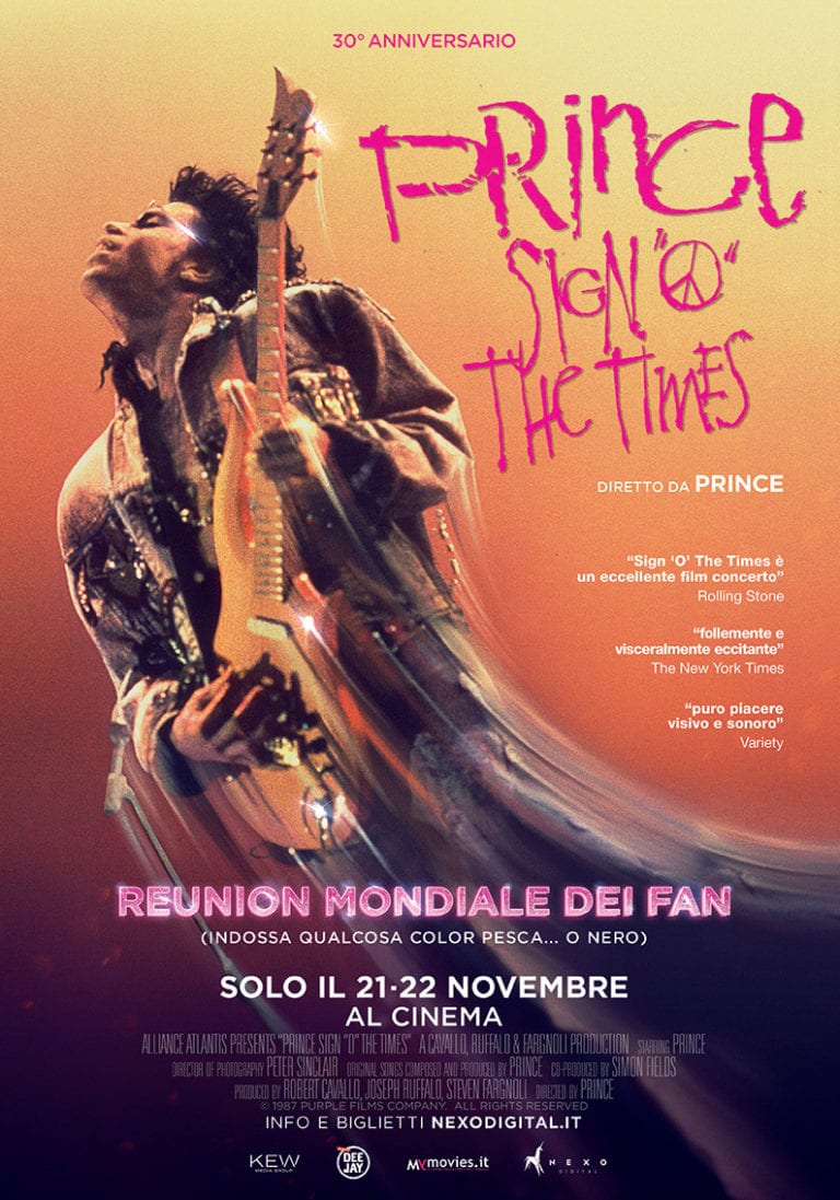 Prince: “Sign o’ the times” torna al cinema in versione restaurata