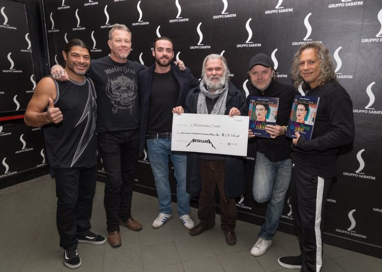I Metallica a Bologna tra record e beneficenza