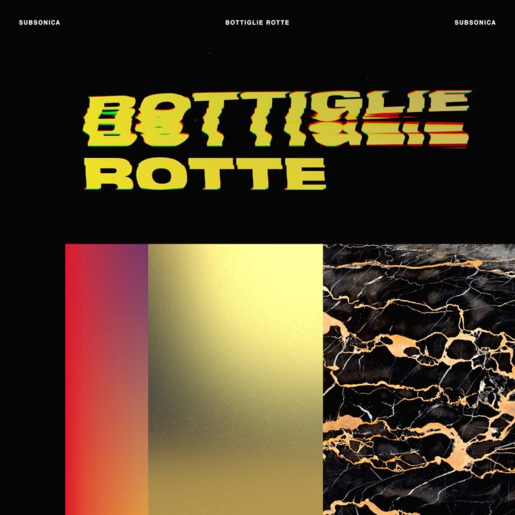 COVER SINGOLO SUBSONICA Bottiglie Rotte