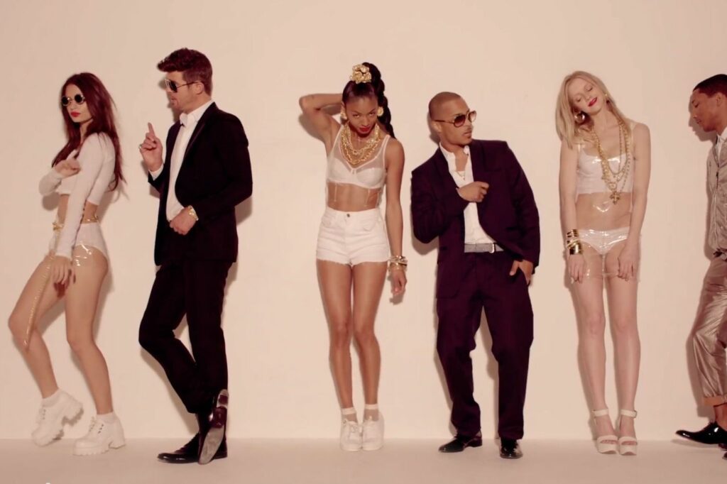 Blurred Lines video