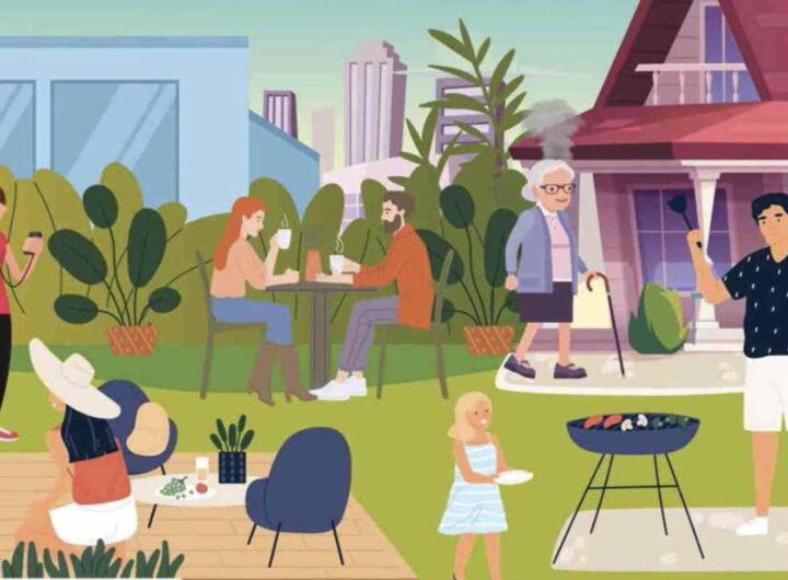 Sole splendente, risate e chiacchiere riempiono l'aria, creando un'atmosfera di spensieratezza.