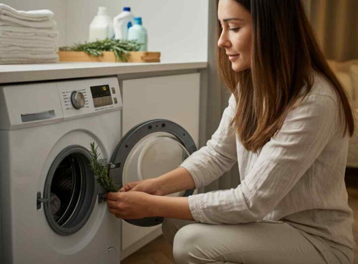 perchè mettere il rosmarino nella lavatrice