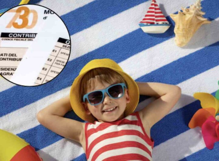 Le spese sostenute per la frequenza ai centri estivi nel 2024 non sono detraibili nella dichiarazione dei redditi 2025