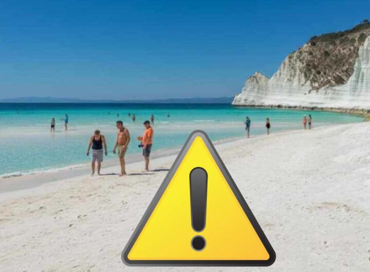 pericolo nelle spiagge bianche