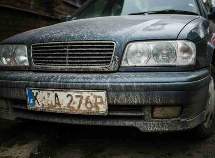 targa macchiata: cosa dice la legge