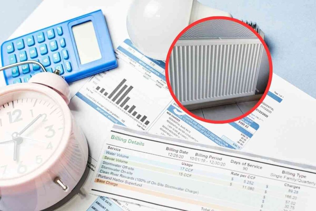 termosifoni accesi tutto i il giorno quanto spend in bolletta?