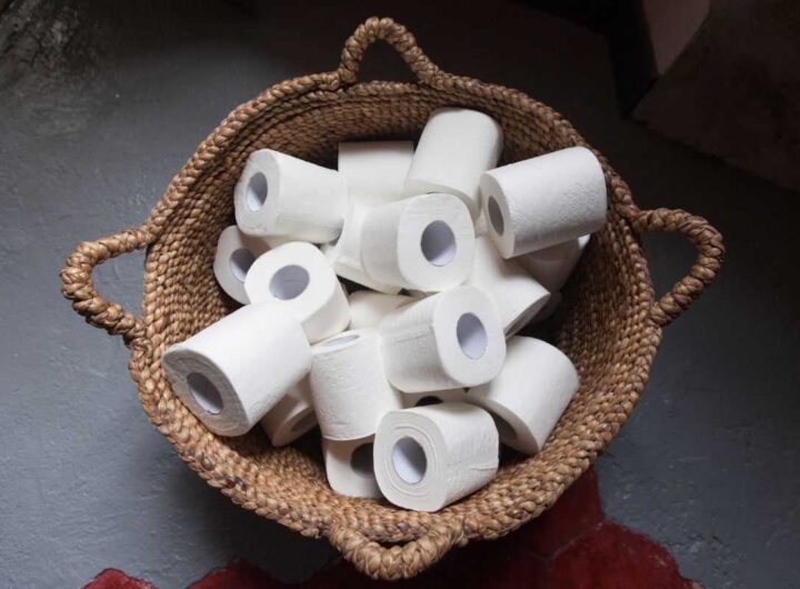 Carta igienica nel frigo