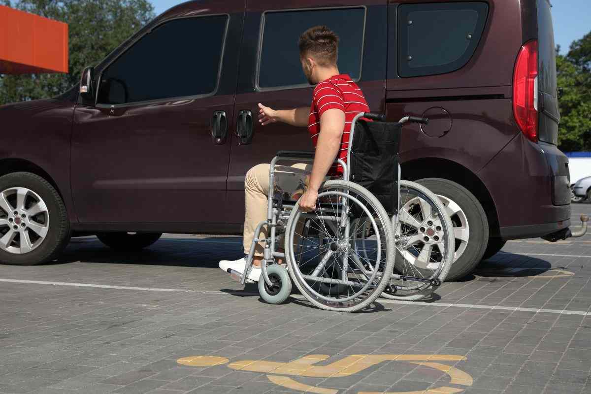 crontrassegno disabile 104