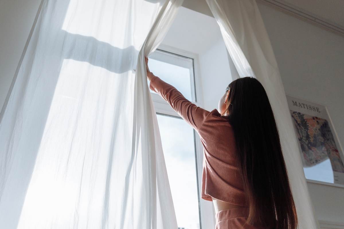 come accorciare le tende