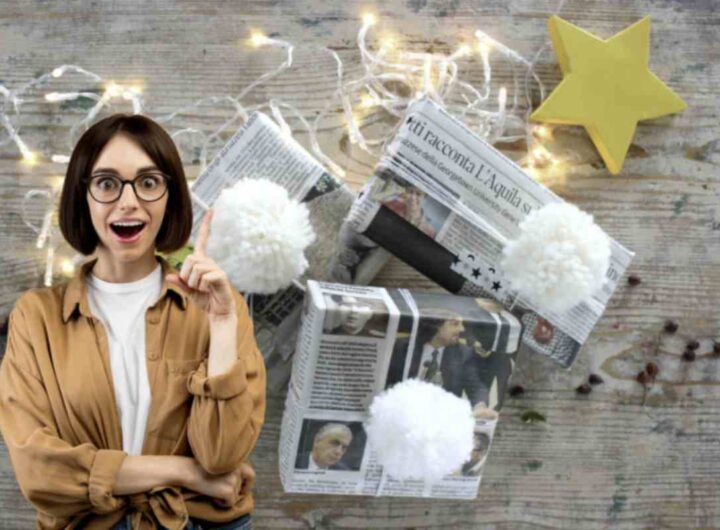 In un’epoca in cui la sensibilità ecologica è sempre più diffusa, incartare i regali con carta riciclata, come quella del giornale