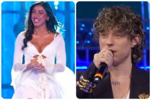 collage di Irama e Giulia Stabile