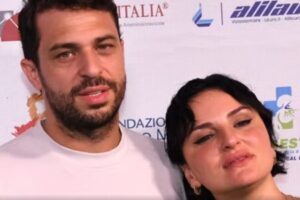 Arisa e Walter Ricci in una foto ad un evento a cui hanno partecipato