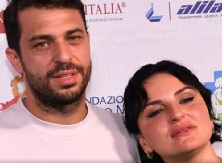 Arisa e Walter Ricci in una foto ad un evento a cui hanno partecipato