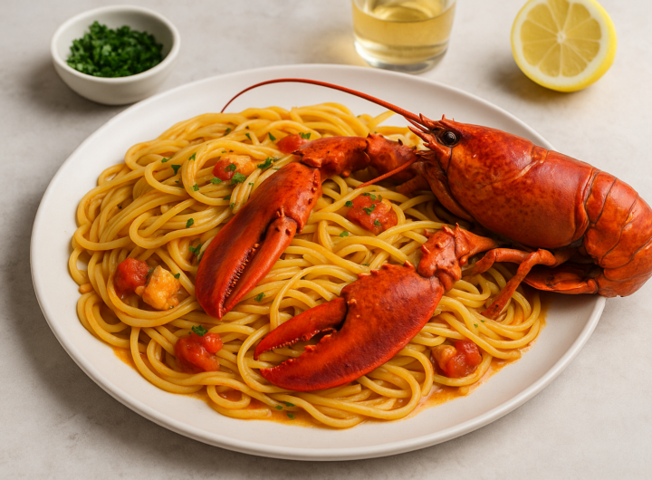 Linguine all'astice: la ricetta di Cannavacciuolo