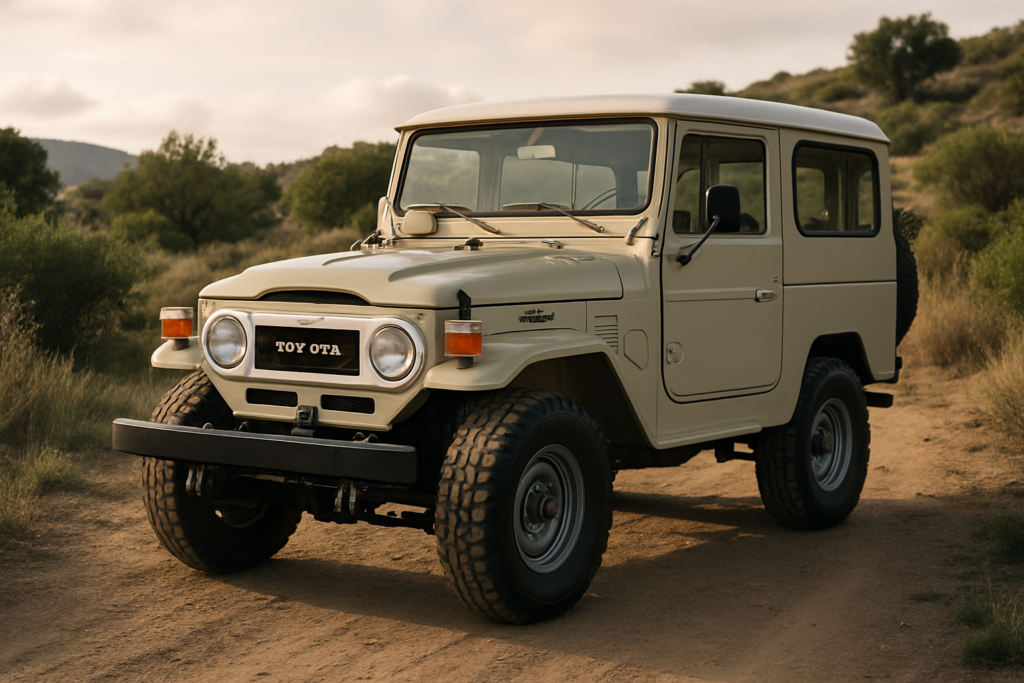 Mini Toyota Land Cruiser dettagli