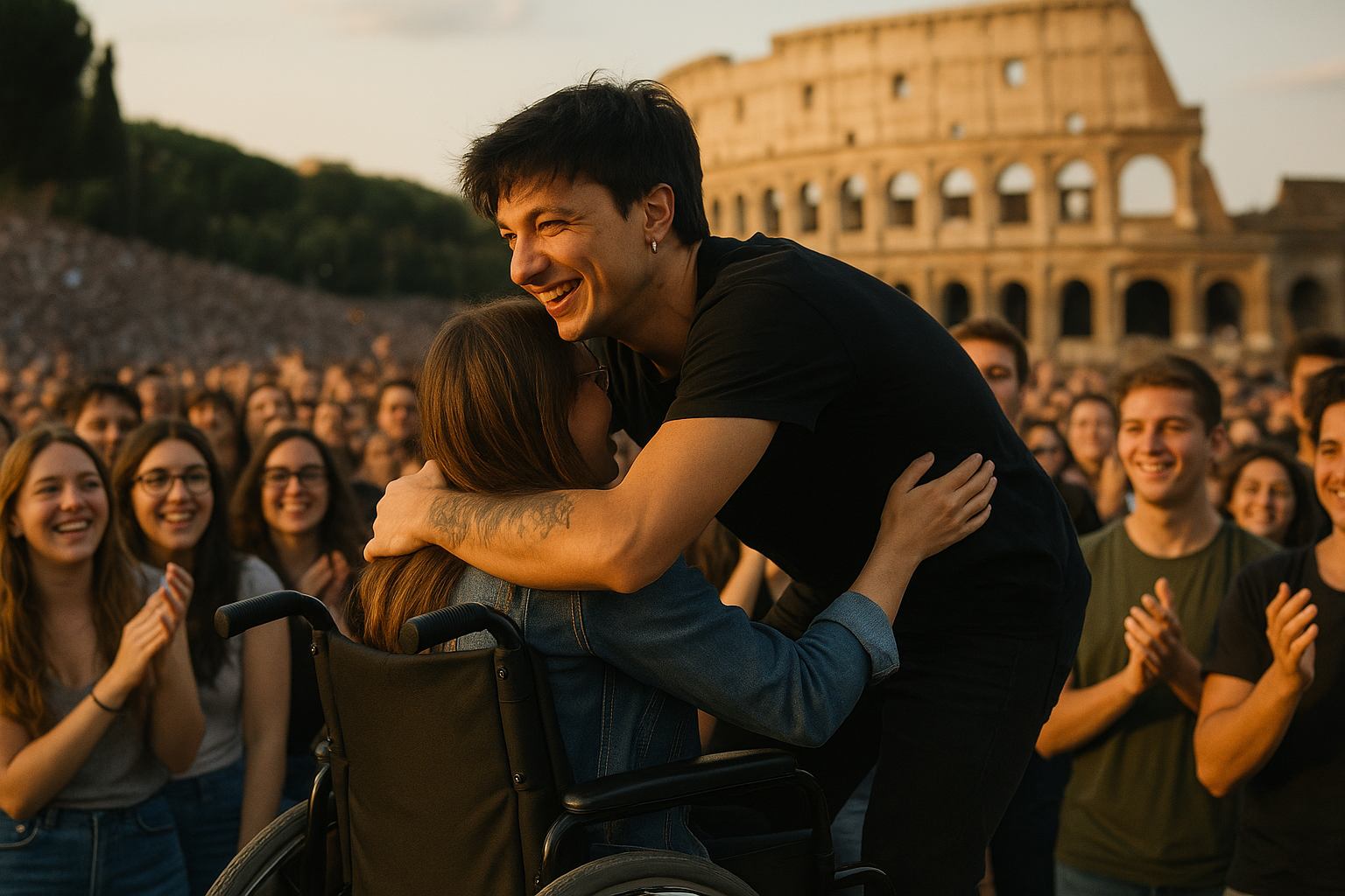 Ultimo, la Favola per sempre: concerto-evento a Roma con 1500 persone con disabilità (2)