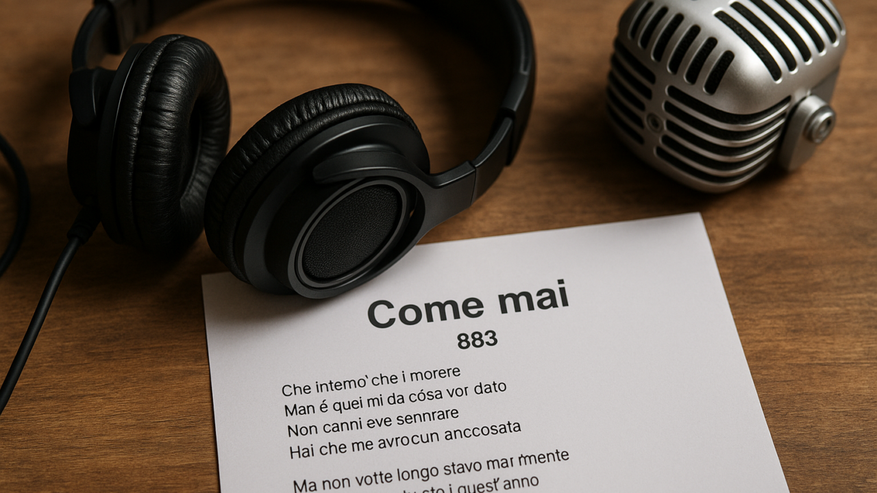 Come mai - testo