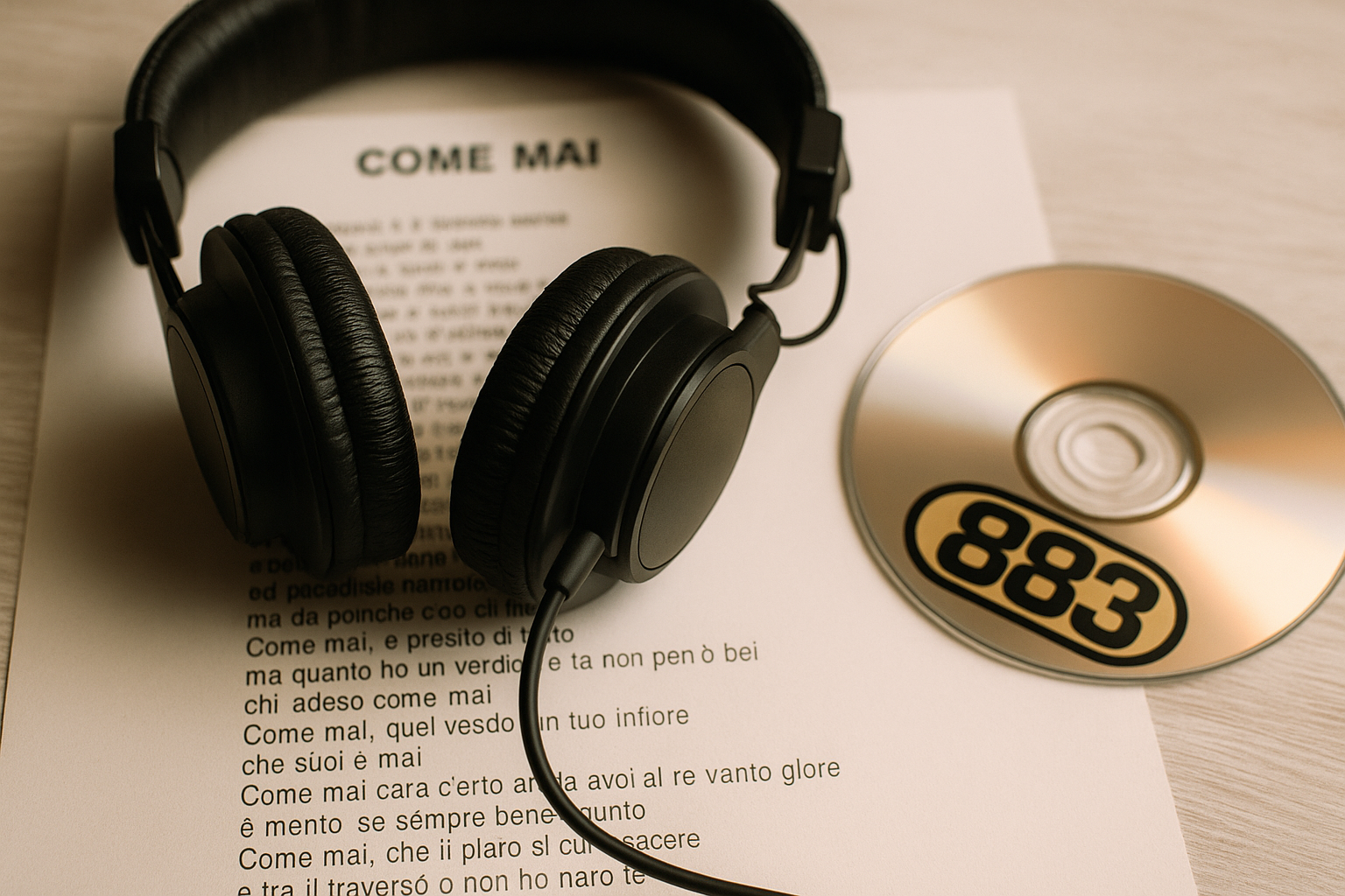 Come mai - testo (2)