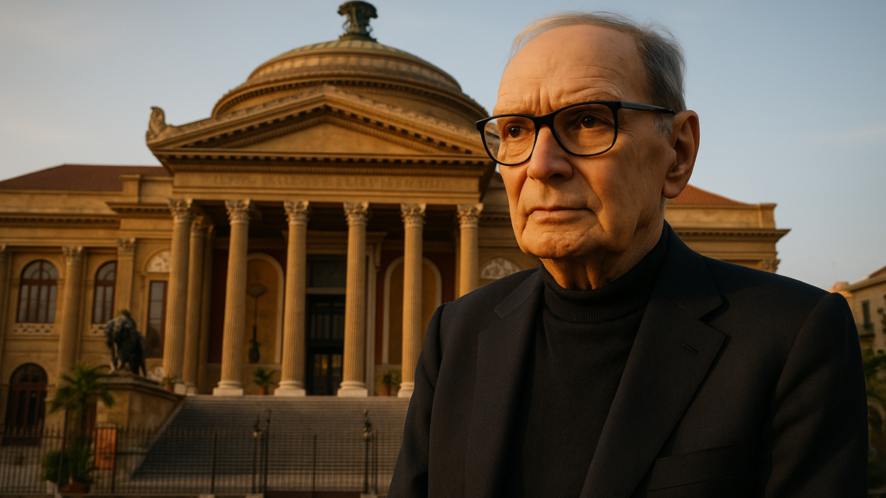 Palermo: il Teatro Massimo celebra Ennio Morricone tra Tornatore e la Sicilia