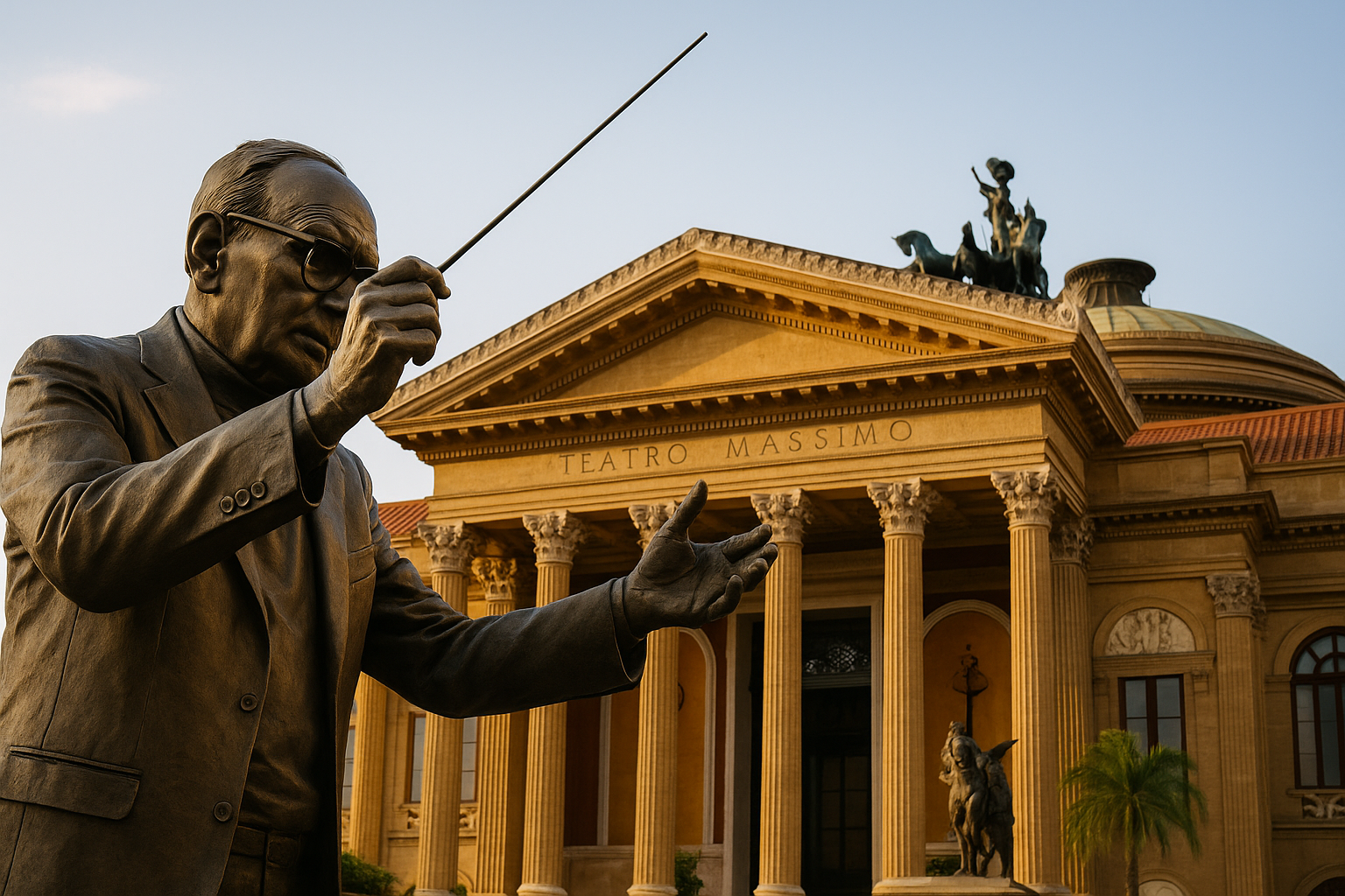 Palermo: il Teatro Massimo celebra Ennio Morricone tra Tornatore e la Sicilia (2)