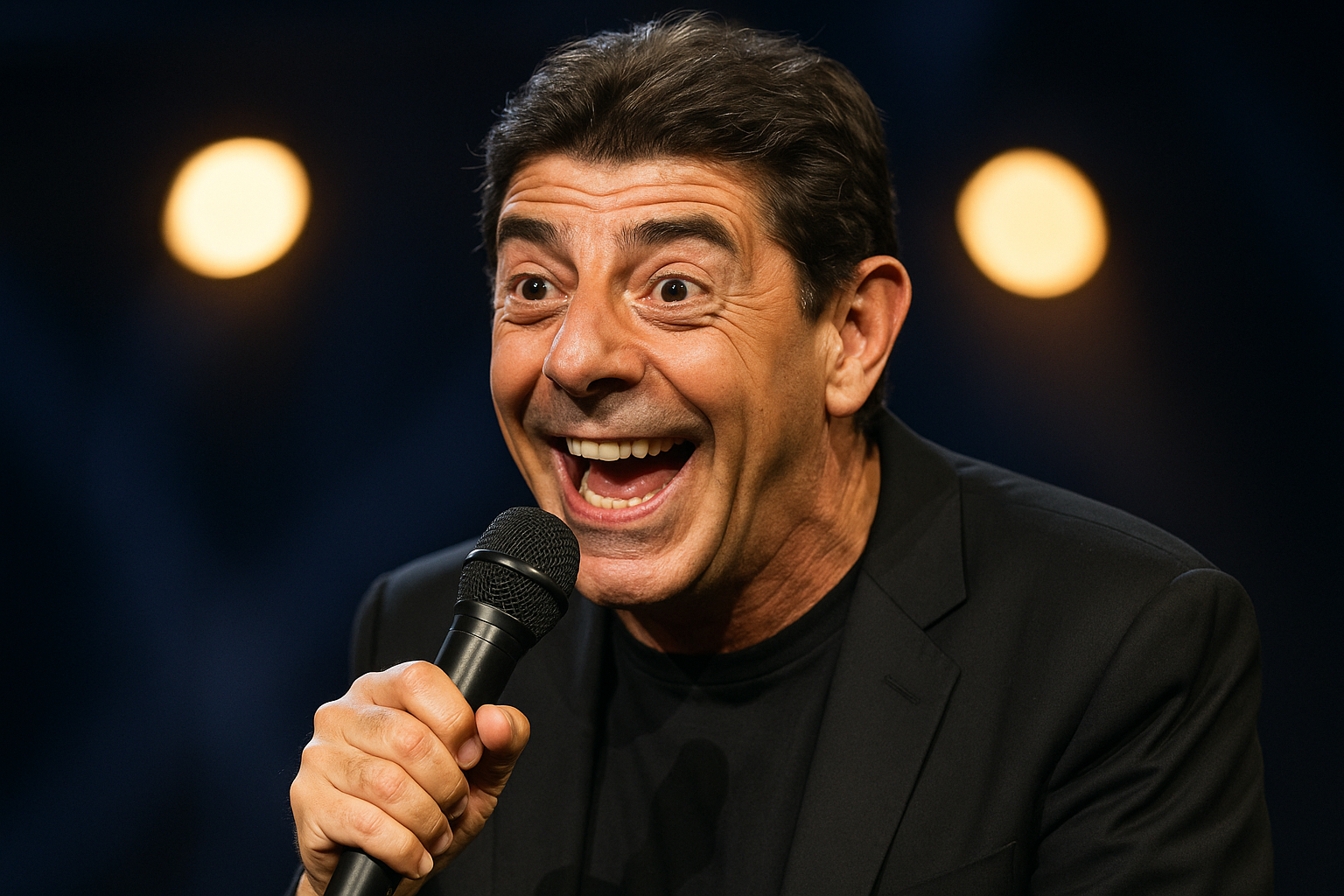 Luca Laurenti: dalla tv al palco, la carriera del comico (2)