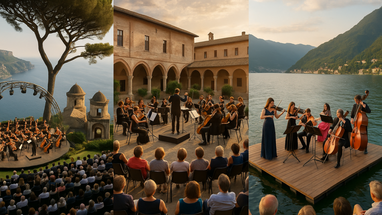 Festival musicali estivi 2026: Ravello, Portogruaro e Musica sull'Acqua ridefiniscono il modello