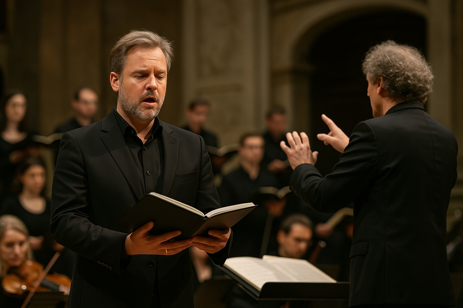 Versailles: la Passione secondo Matteo di Christophe Pichon con Julian Prégardien (2)