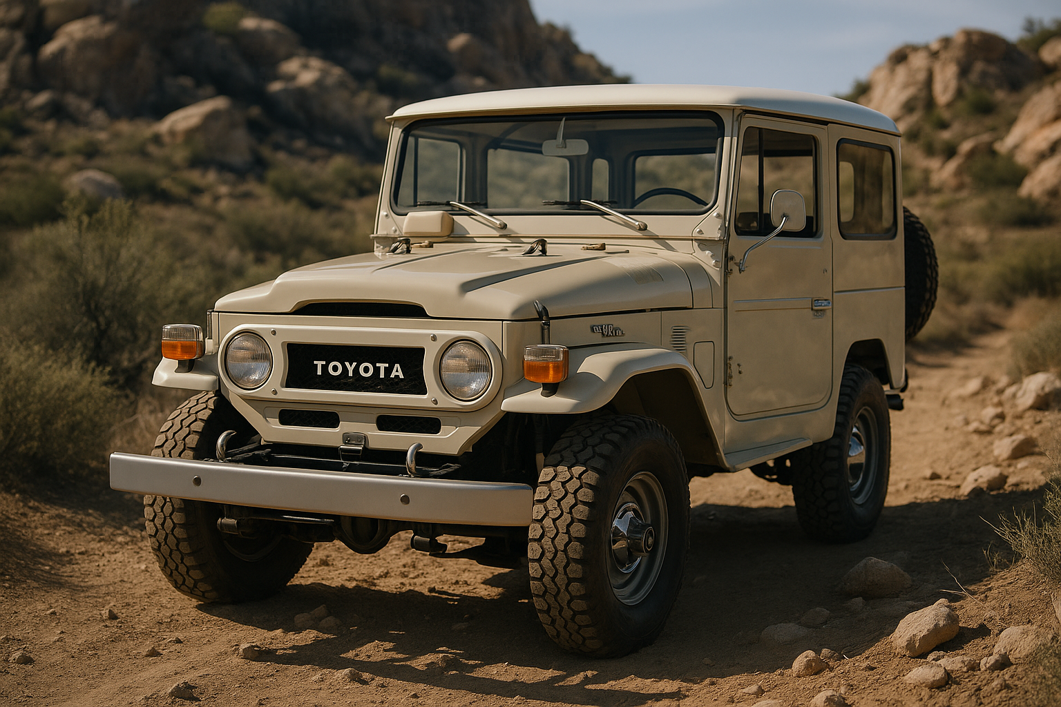 Mini Toyota Land Cruiser dettagli (2)
