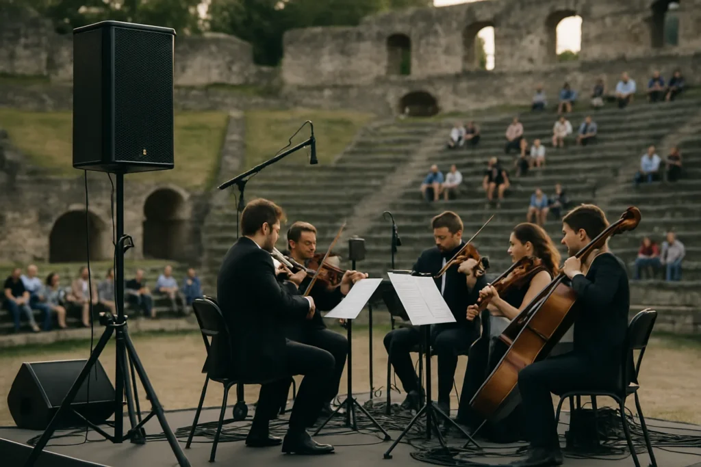 Sperimentazione tecnologica in sala: amplificazione e contatto autentico tra musicista e pubblico