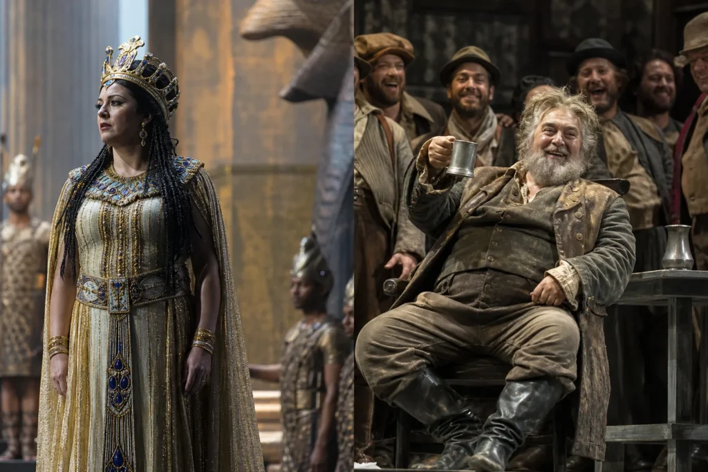 Verdi evergreen: Aida a Busseto e Falstaff a Roma