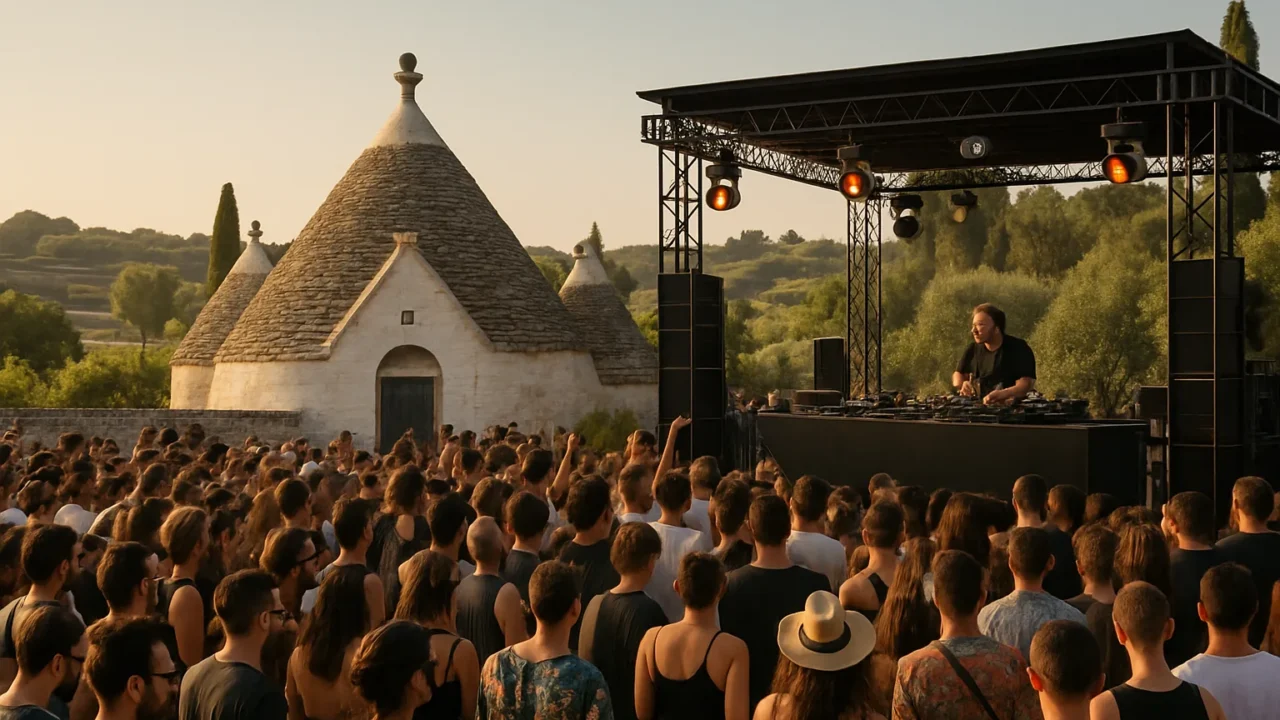 Polifonic 2026 in Valle d'Itria: il festival di musica elettronica dal 22 al 26 luglio
