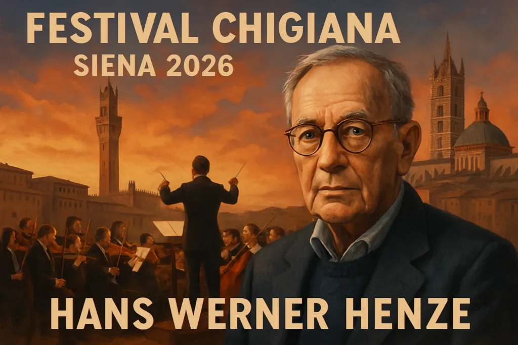 Siena Estate: Hans Werner Henze protagonista del Festival Chigiana, tra Requiem profano e dialogo epistolare con Bachman